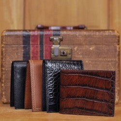Martin Dingman - Gusseted Card Case/Brown #86081