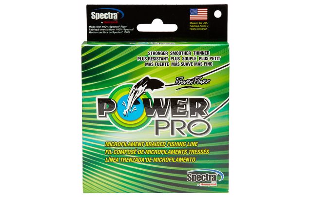 Power Pro Spectra Fiber Braided Fishing Line, Vermilion Red, 150YD