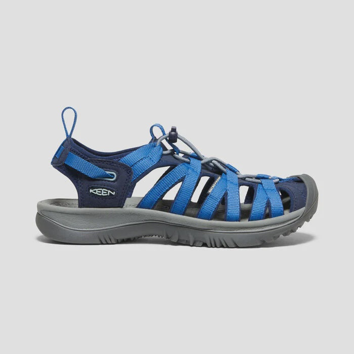 Keen Women's Whisper Sandal/ Blue Depth/Bright Cobalt Andy