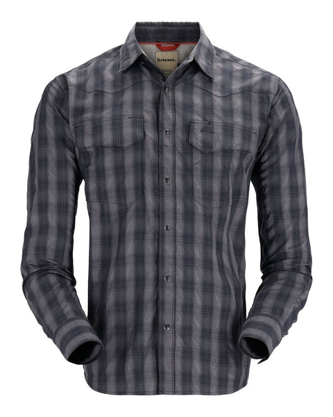 Simms M's Big Sky Fishing Shirt / Black