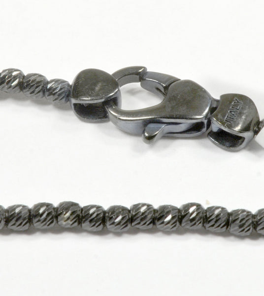 Officina Bernardi, Black 36" Necklace