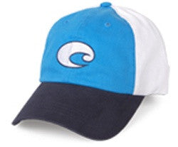 Costa Del Mar Twill Hat/Costa Blue-Navy #HA14CB