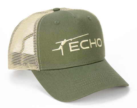 EchoMan Trucker Hat Olive/Tan