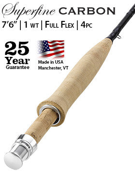 Orvis Superfine Carbon 761-4 Fly Rod