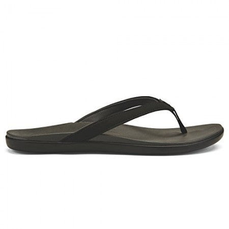 Olukai Women's Ho'opio Sandal/Black-Dark Shadow