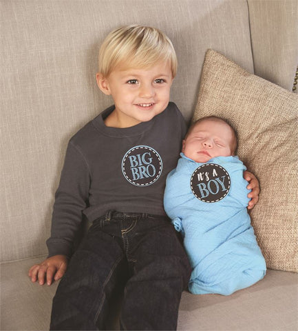 Mudpie New Boy Arrival Stickers