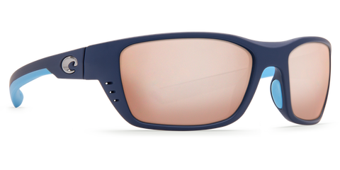 Costa Del Mar Whitetip Sunglasses - Matte Heron/Silver Mirror 580P