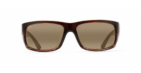 Maui Jim World Cup Sunglasses - Chocolate Stripe Fade/HCL Bronze #H266-01