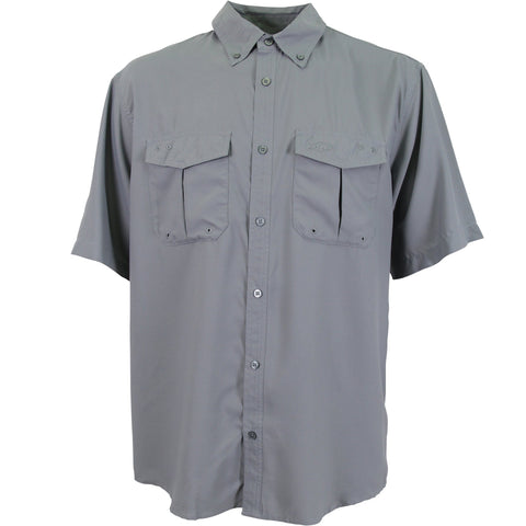 AFTCO Men's Rangle SS Tech Shirt/Steel