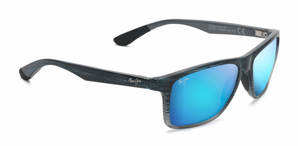 Maui Jim Sunglasses ONSHORE - Blue Black Stripe Fade/Blue B798-03S