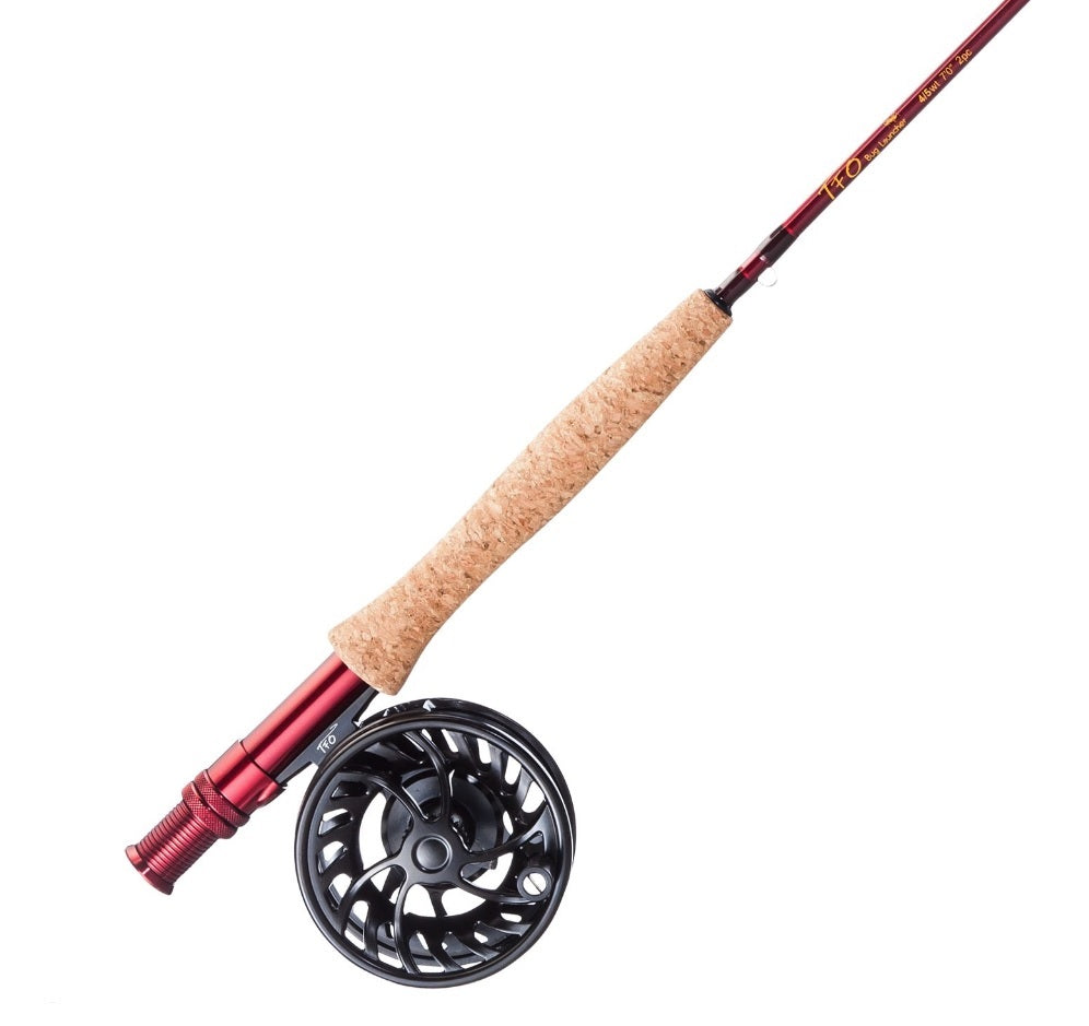 TFO Bug Launcher Outfit 5/6 8ft 2pc Fly Rod and Fly Reel - Andy