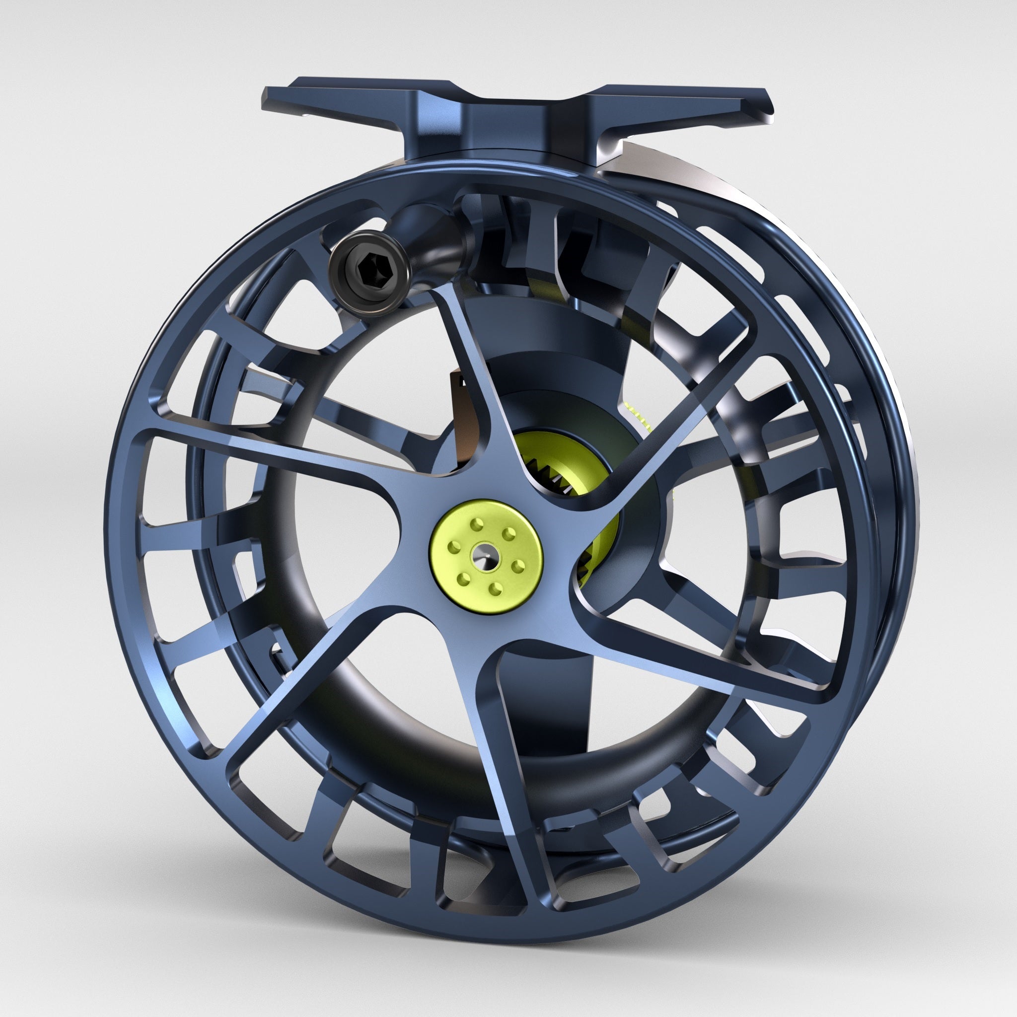 Waterworks/Lamson Remix-7+RX Fly Fishing Reel-Glacier - Andy