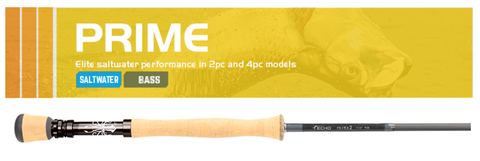 Echo PRIME 8wt 4pc Fly Rod