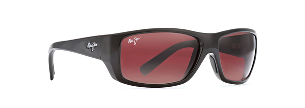 Maui Jim Wassup Sunglasses - Gloss Black/Maui Rose