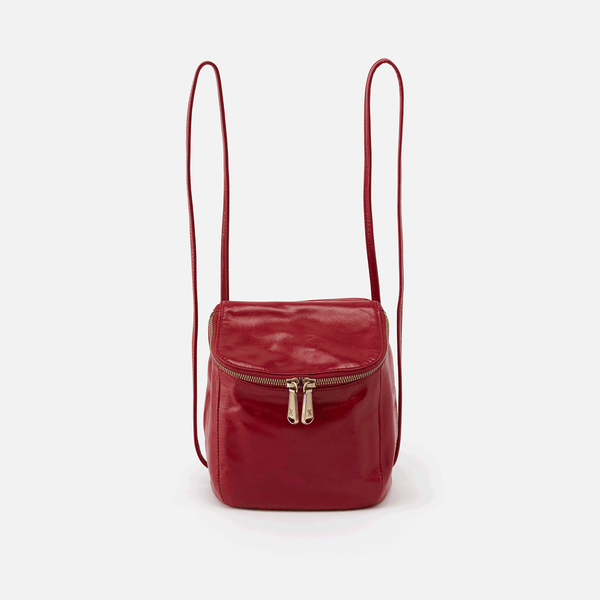 Hobo Stream (Scarlet) Convertible Crossbody Backpack