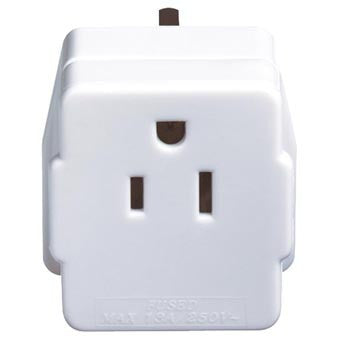 Go Travel USA Visitor Adaptor - Grounded