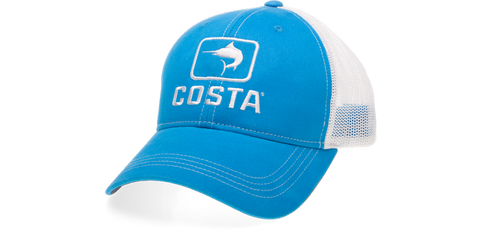 Costa Marlin Trucker Hat - Costa Blue/White
