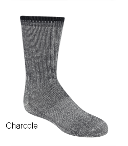 Wigwam Merino Lite Hiker Sock/Charcoal - F2300