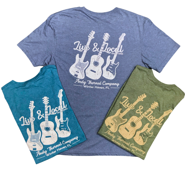Andy Thornal Company Live and Local SS T Shirt