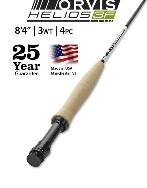 Orvis Helios 3F 843-4 White Label Fly Rod Andy Thornal Company