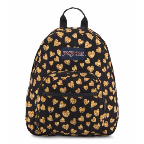 Jansport Half Pint Backpack/Glitter Hearts