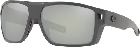 Costa Del Mar Diego Sunglasses - Matte Gray/Gray Silver 580G