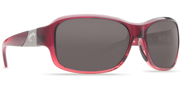 Costa Del Mar Inlet Sunglasses - Pomegranate Fade/Gray 580G