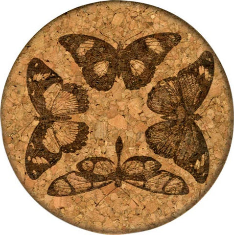GrafixMat Butterflies Coaster