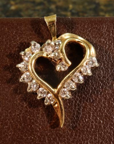 Diamond Heart Pendant