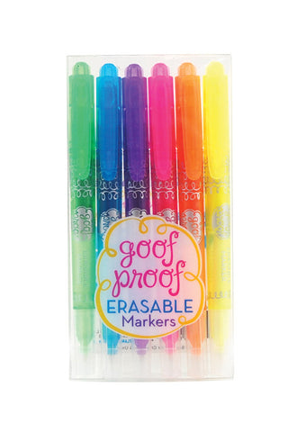 Goof Proof Erasable Markers - Set of 6