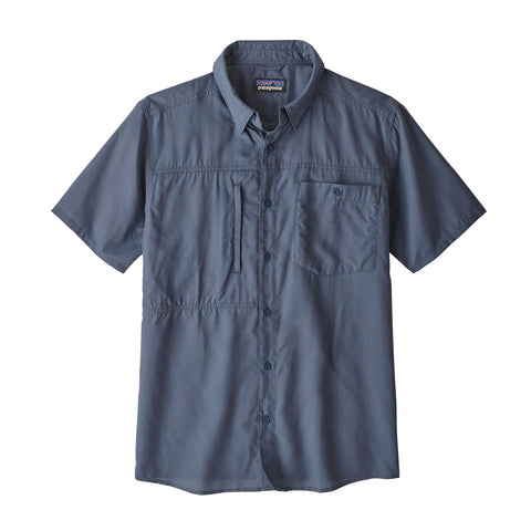 Patagonia Men's SS Gallegos Shirt/Dolomite Blue