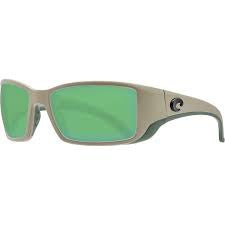 Costa Del Mar Blackfin Sunglasses - Matte Sand/Green Mirror 580G
