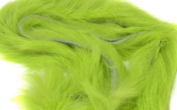 Hareline - Rabbit Strip - Chartreuse