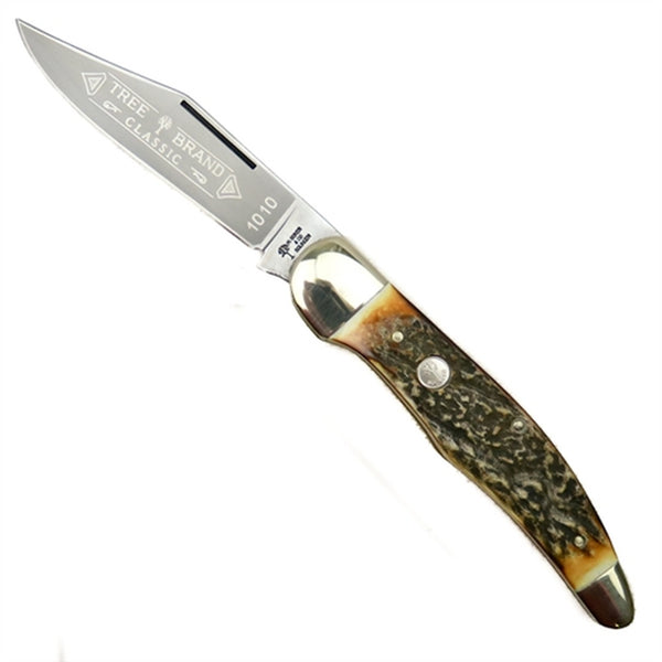Boker Hunter Stag Horn  - Carbon Steel