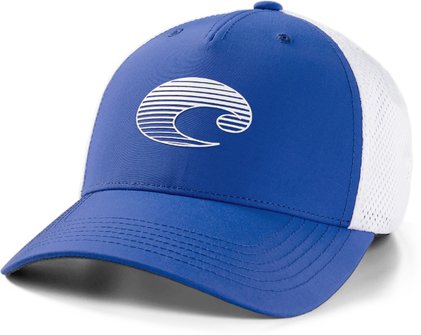 Costa Del Mar Gradient Logo Performance Trucker/Royal Blue