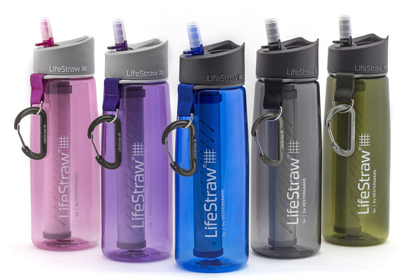 EarthEasy LifeStraw Go w/2-Stage Filtration (Blue)