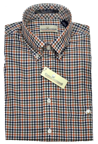 Cotton Brothers LS Woven Sport Shirt/Orange #808779-77