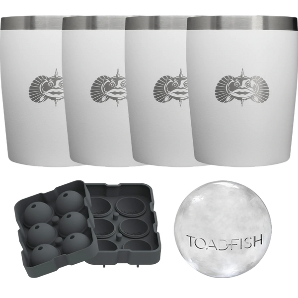 Toadfish Rocks Tumblers Gift Sets / 4-Pack