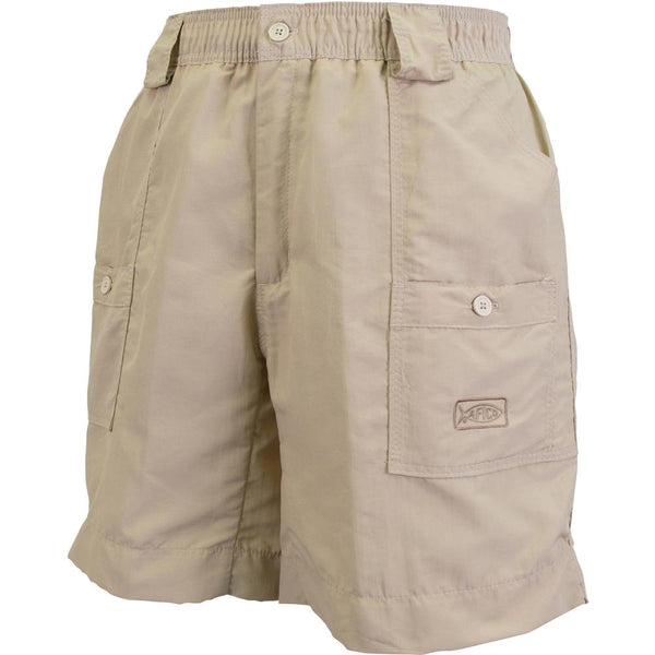 AFTCO Men's Original Fishing Shorts/Khaki - Long