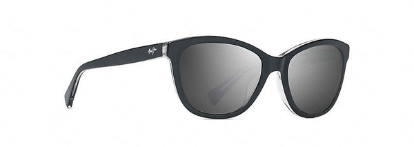 Maui Jim Canna Black with Crystal Polarized Sunglasses/Neutral Gray #GS769-02K