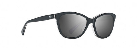 Maui Jim Canna Black with Crystal Polarized Sunglasses/Neutral Gray #GS769-02K