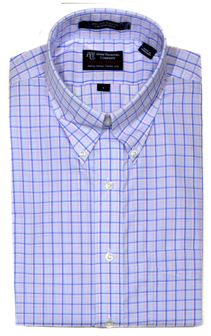 Andy Thornal Men's LS Wrinkle Free BD Sport Shirt/Pink #213715-72