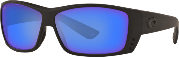 Costa Del Mar Cat Cay Sunglasses - Blackout/Blue Mirror 580G