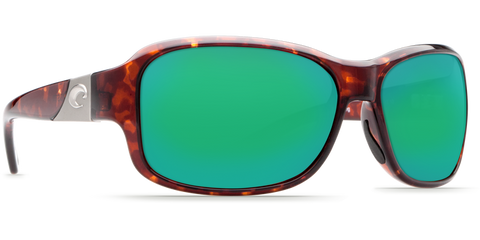 Costa Del Mar Inlet Sunglasses - Tortoise/Green Mirror 580P