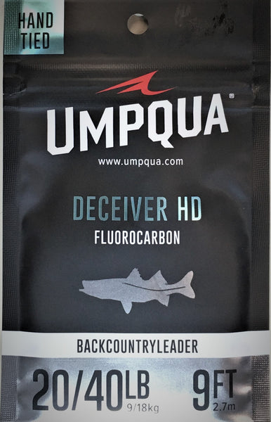 Umpqua Deceiver HD Back Country Leader 20lb/40lb 9ft”