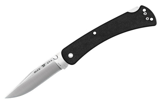 Buck Slim Pro 110 Lockback Knife- Black