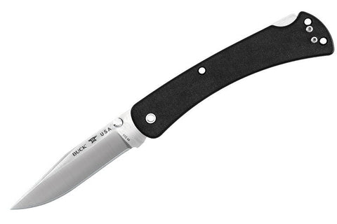 Buck Slim Pro 110 Lockback Knife- Black