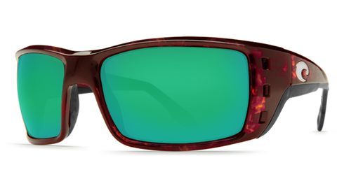 Costa Del Mar Permit Sunglasses - Tortoise / Green Mirror Lens 580G