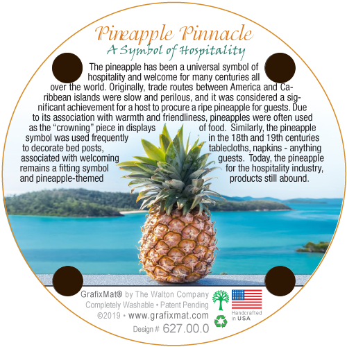 GrafixMat Pineapple Coaster