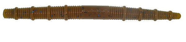 Bang Fat Job Stick Bait Plastic Worm Green Pumpkin Blue Glitter